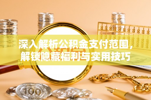 康平深入解析公积金支付范围，解锁隐藏福利与实用技巧