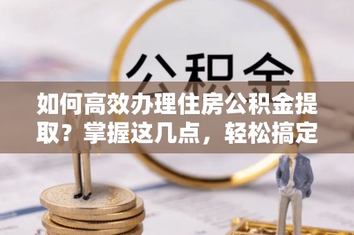康平如何高效办理住房公积金提取？掌握这几点，轻松搞定！