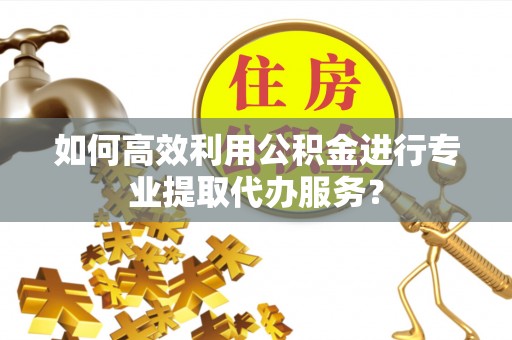 康平如何高效利用公积金进行专业提取代办服务？